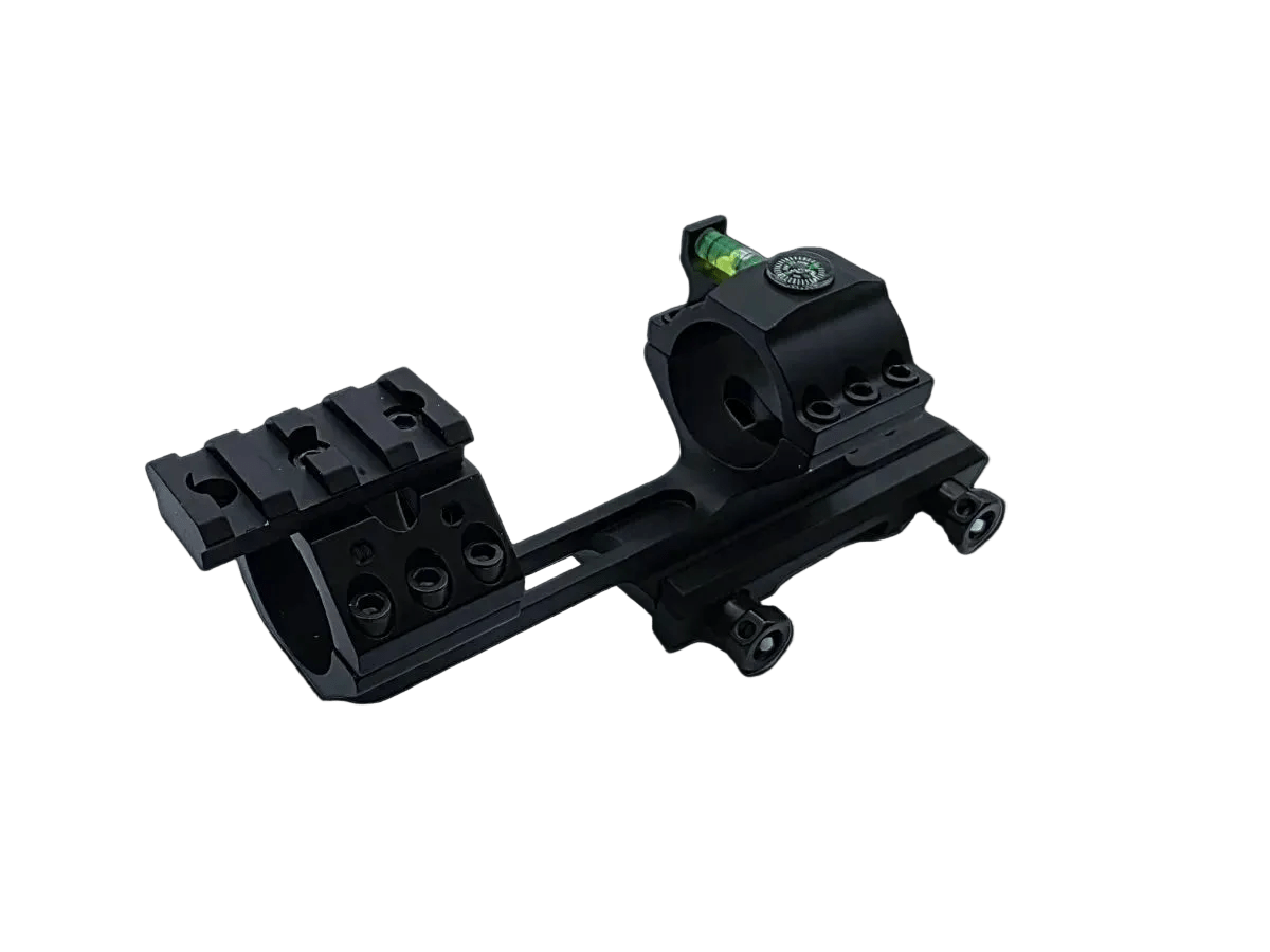 T - EAGLE 5046 Precision Scope Mount with Integrated Bubble Level and Compass - True Vision Tactical - 5046