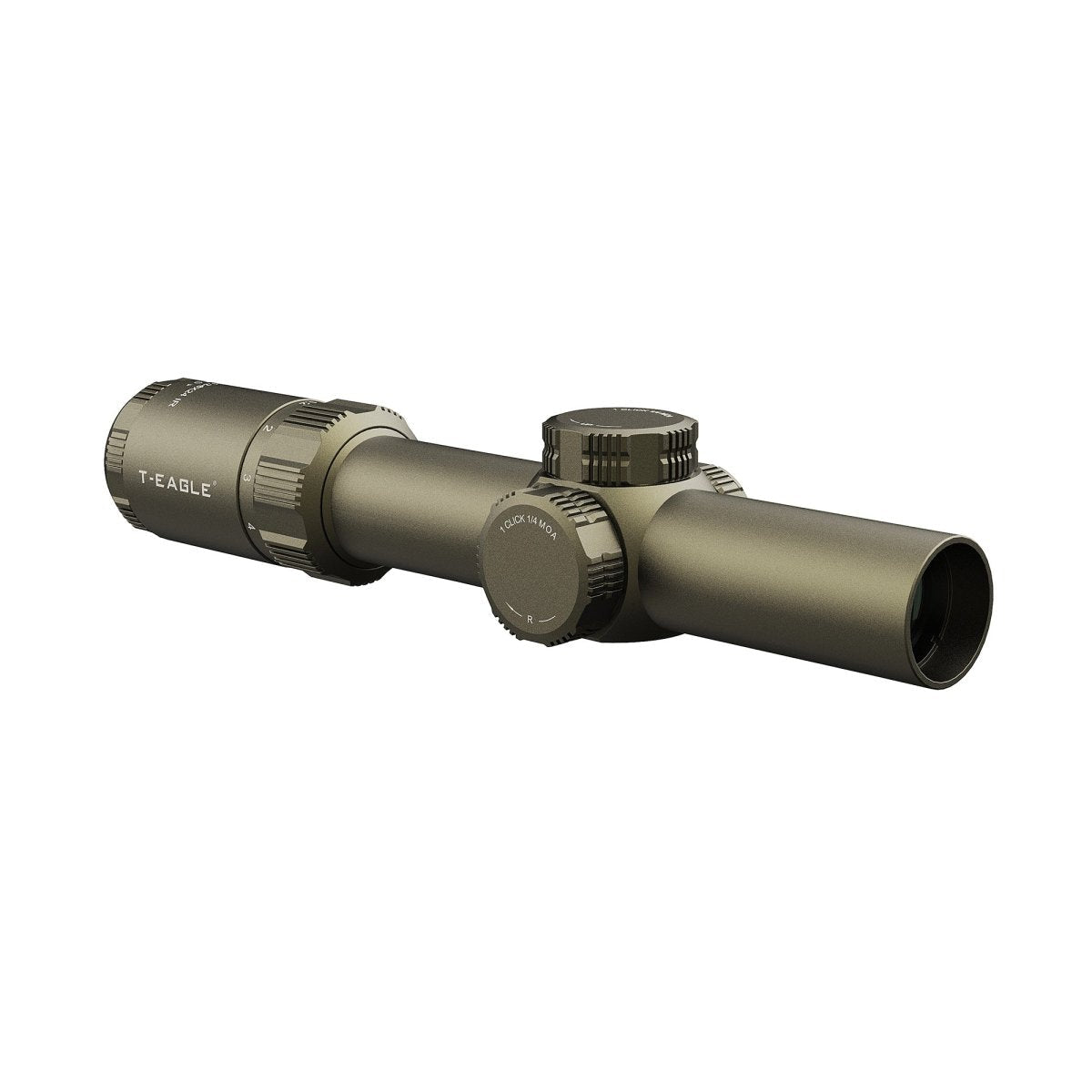 T - EAGLE EOX 1.2 - 6X24 IR Tan Tactics First Focus Plane Optics Scope - True Vision Tactical - EOX 1.2-6X24IR-TAN