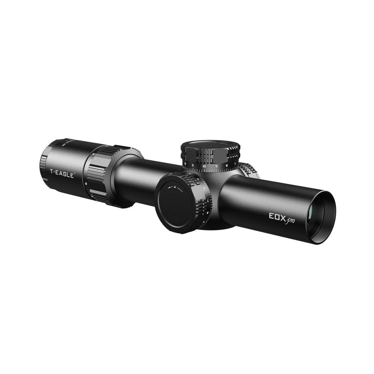 T - EAGLE EOX PRO 1.2 - 6x24 IR LPVO Scope with Illuminated Reticle Version 2 - True Vision Tactical - EOXPRO1.2-6x24IR-V2