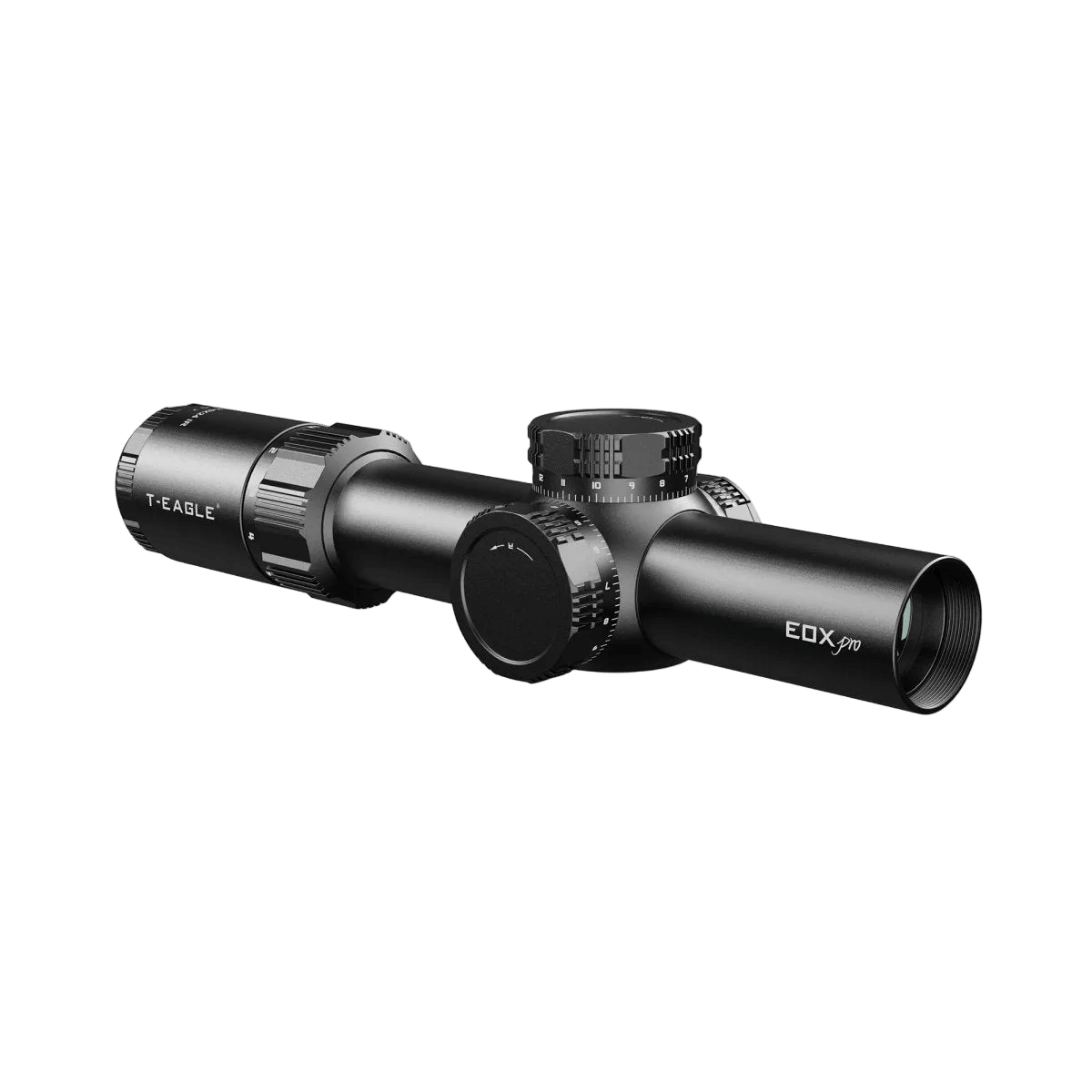 T - EAGLE EOX PRO 1.2 - 6x24 IR LPVO Scope with Illuminated Reticle Version 2 - True Vision Tactical - EOXPRO1.2-6x24IR-V2