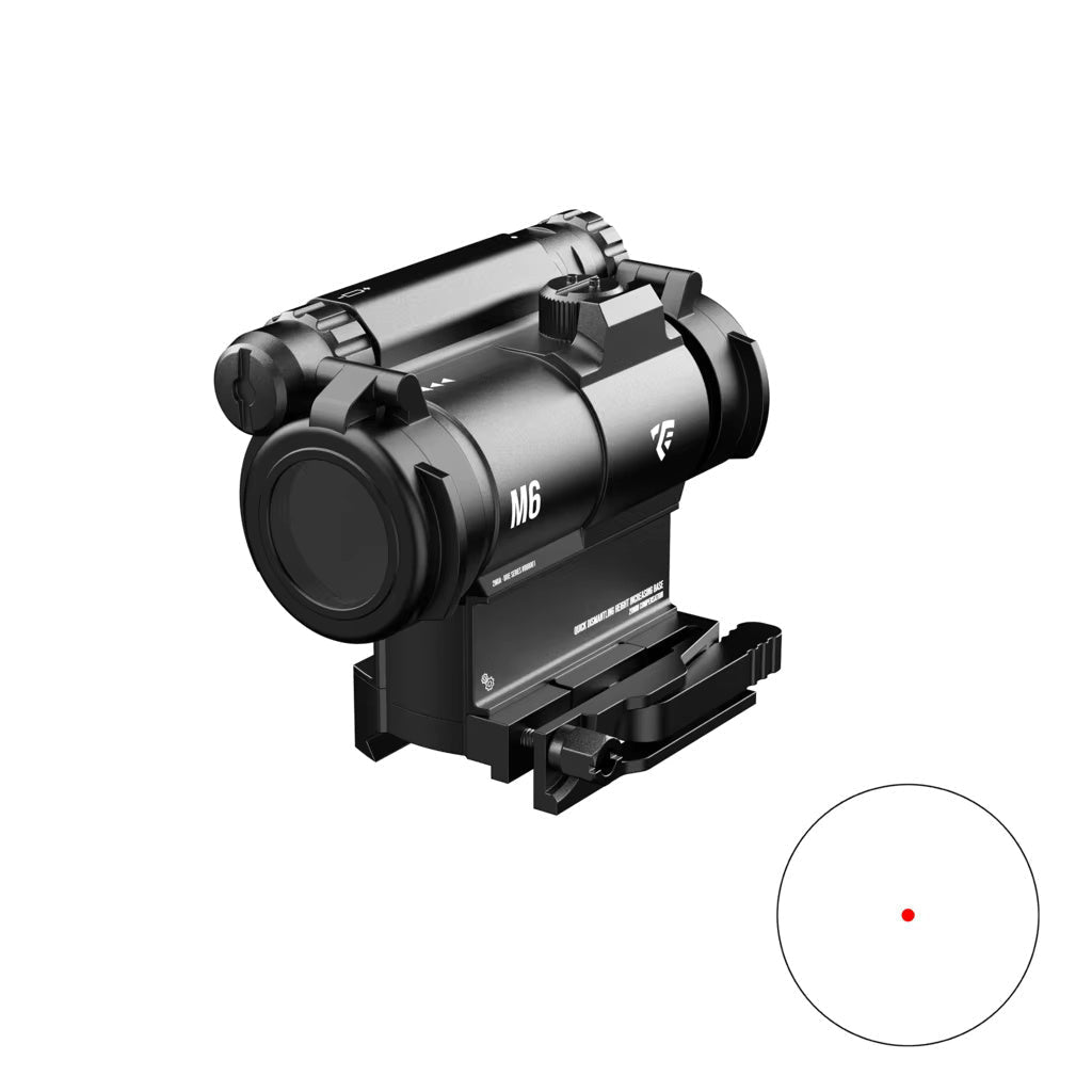 T - Eagle M6 1x25 Compact Red Dot Reflex Sight - True Vision Tactical - M6