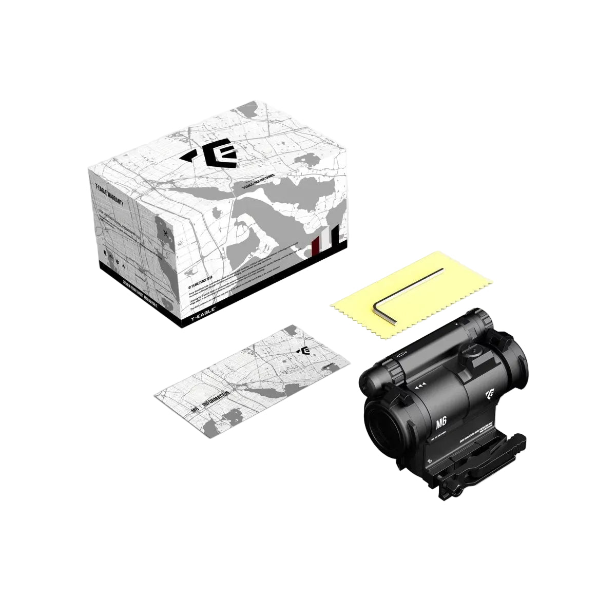 T - Eagle M6 1x25 Compact Red Dot Reflex Sight - True Vision Tactical - M6