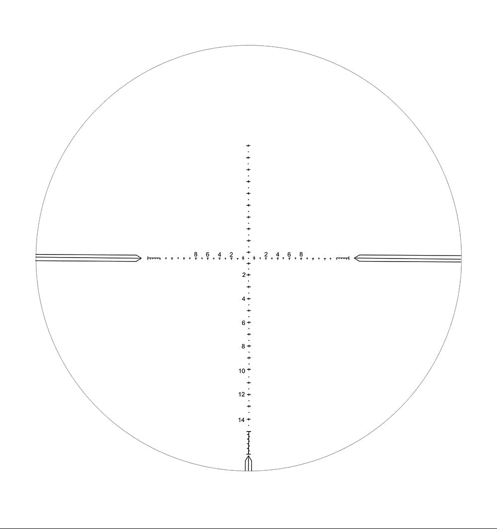 T - EAGLE SK 3 - 15X44FFP IR Long - Range Riflescope - True Vision Tactical - SK 3-15X44FFP IR