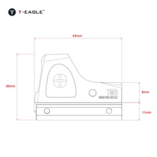 Load image into Gallery viewer, T - EAGLE TMR RED DOT Sight - True Vision Tactical - TRM
