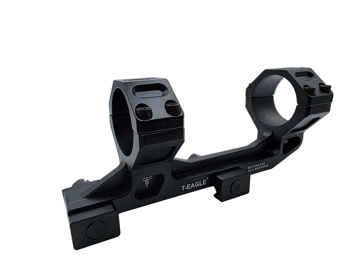 T - Eagle Y037 Low One - Piece Mount Base (25/30mm) - True Vision Tactical - Y037BK