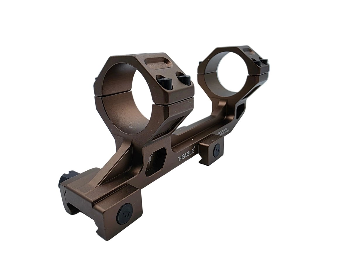 T - Eagle Y037 Low One - Piece Mount Base (25/30mm) - True Vision Tactical - Y037DE