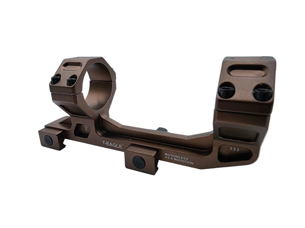 T - Eagle Y037 Low One - Piece Mount Base (25/30mm) - True Vision Tactical - Y037DE