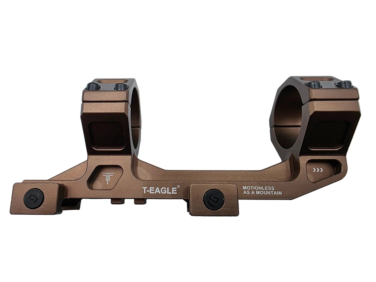 T - Eagle Y037 Low One - Piece Mount Base (25/30mm) - True Vision Tactical - Y037DE