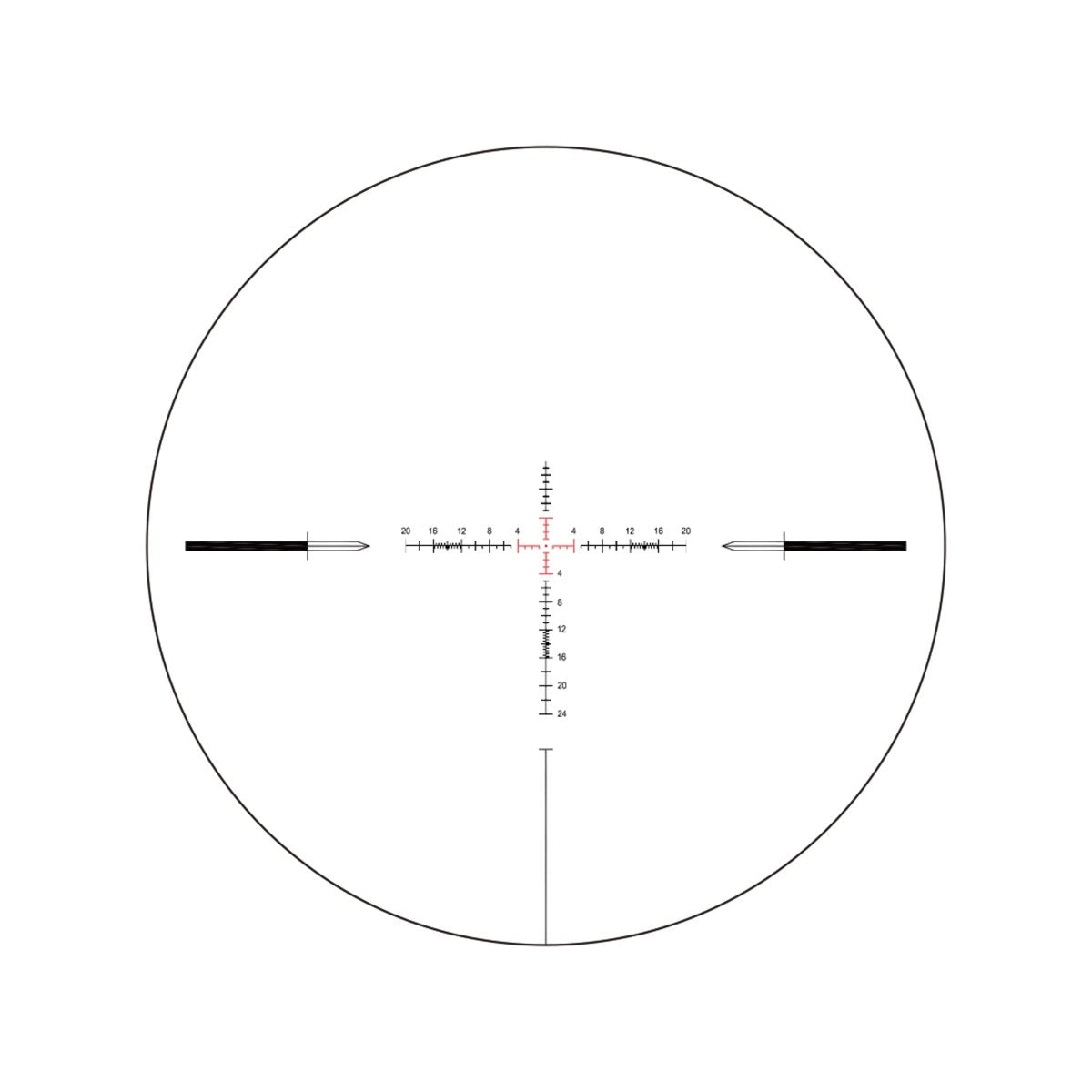 T - EAGLE ZS 3 - 12X44 SFIR FFP Long - Range Riflescope - True Vision Tactical - ZS 3-12X44FFP