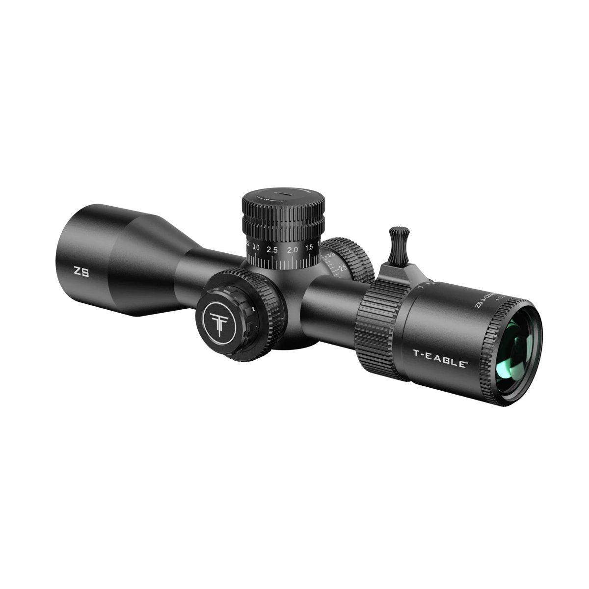 T - EAGLE ZS 3 - 12X44 SFIR FFP Long - Range Riflescope - True Vision Tactical - ZS 3-12X44FFP