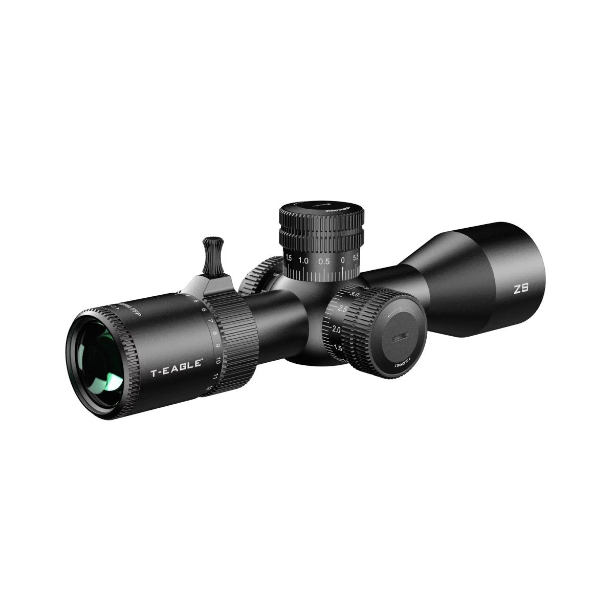T - EAGLE ZS 3 - 12X44 SFIR FFP Long - Range Riflescope - True Vision Tactical - ZS 3-12X44FFP