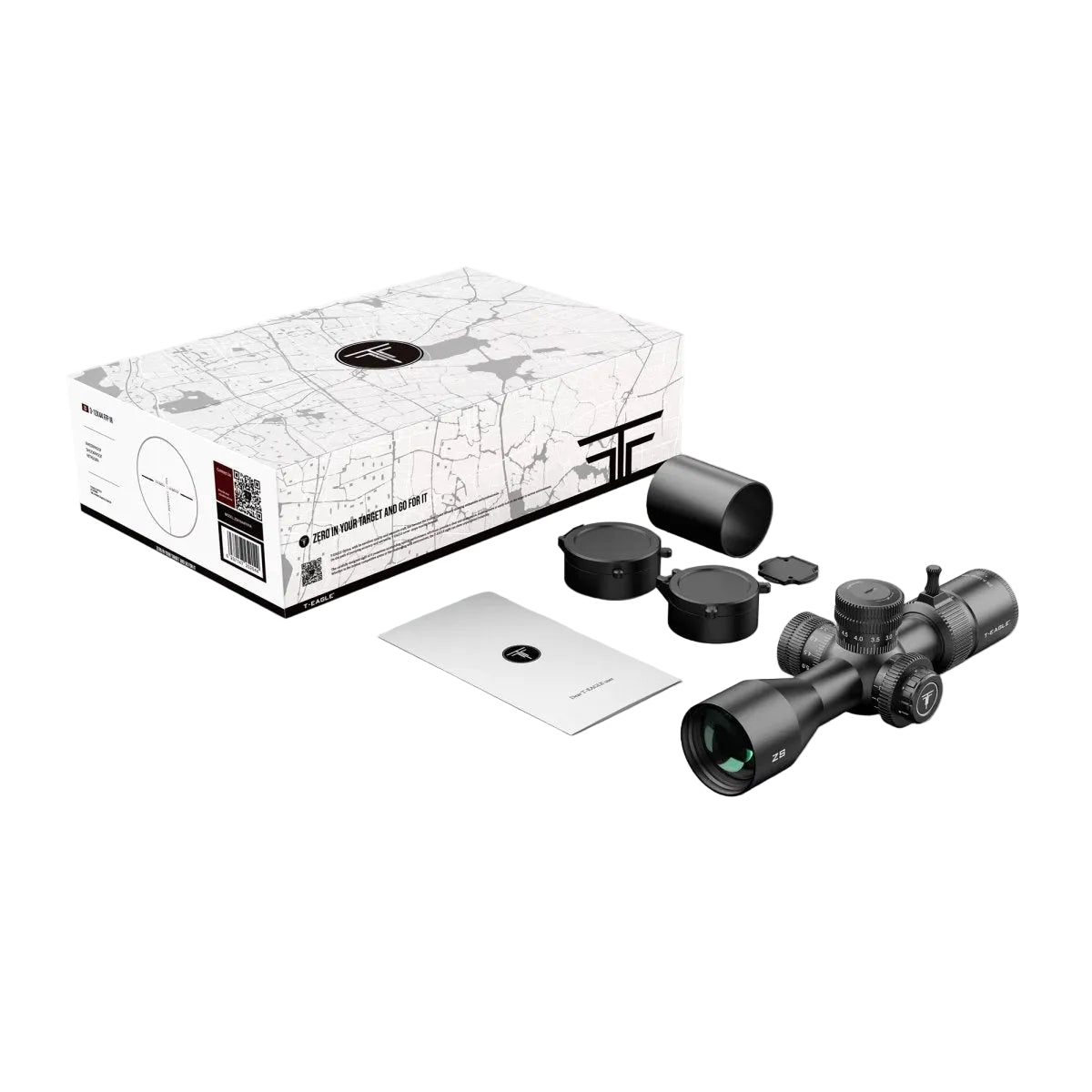 T - EAGLE ZS 3 - 12X44 SFIR FFP Long - Range Riflescope - True Vision Tactical - ZS 3-12X44FFP