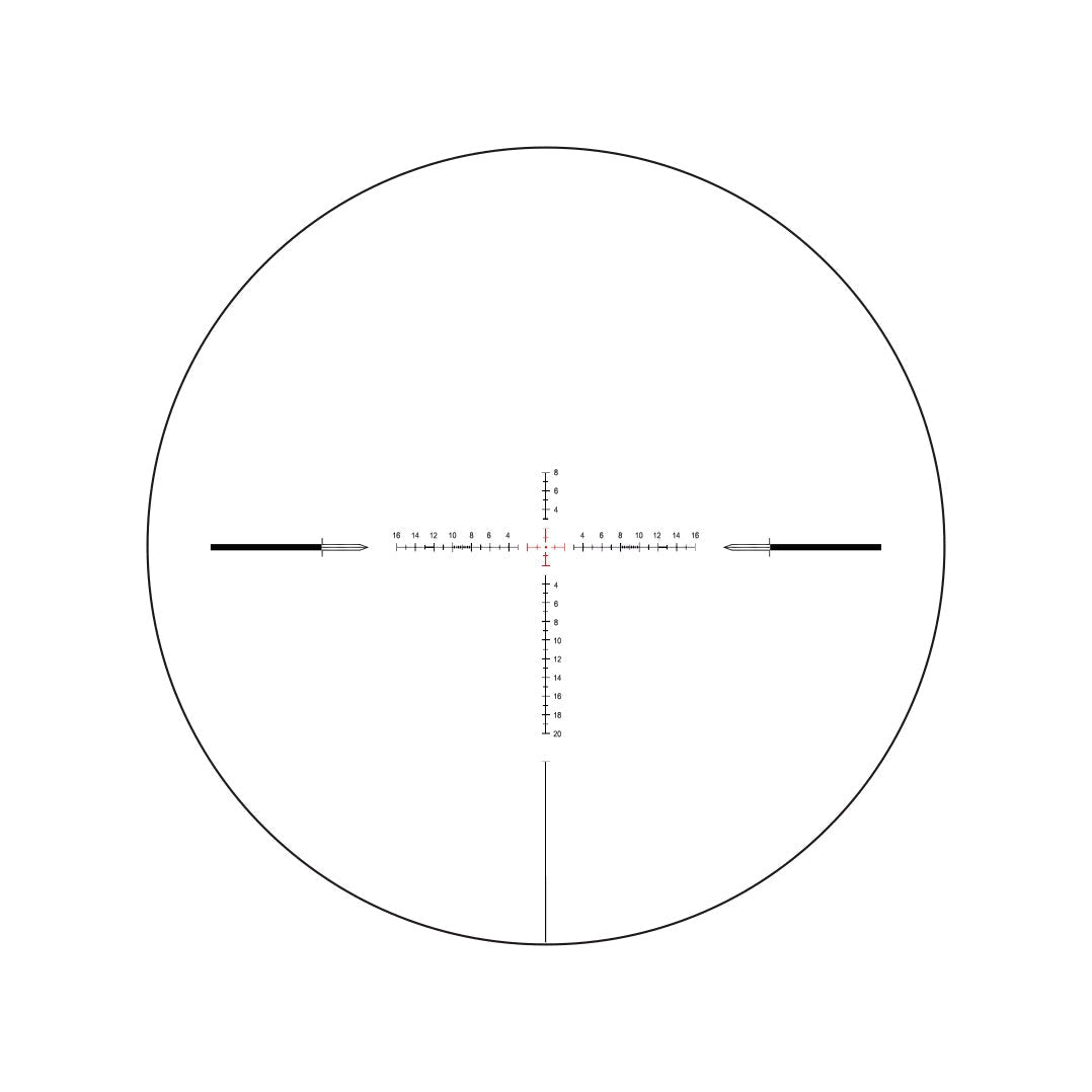 T - EAGLE ZS 4 - 16X44 FFP Long Range Riflescope - True Vision Tactical - ZS 4-16X44FFP （short）