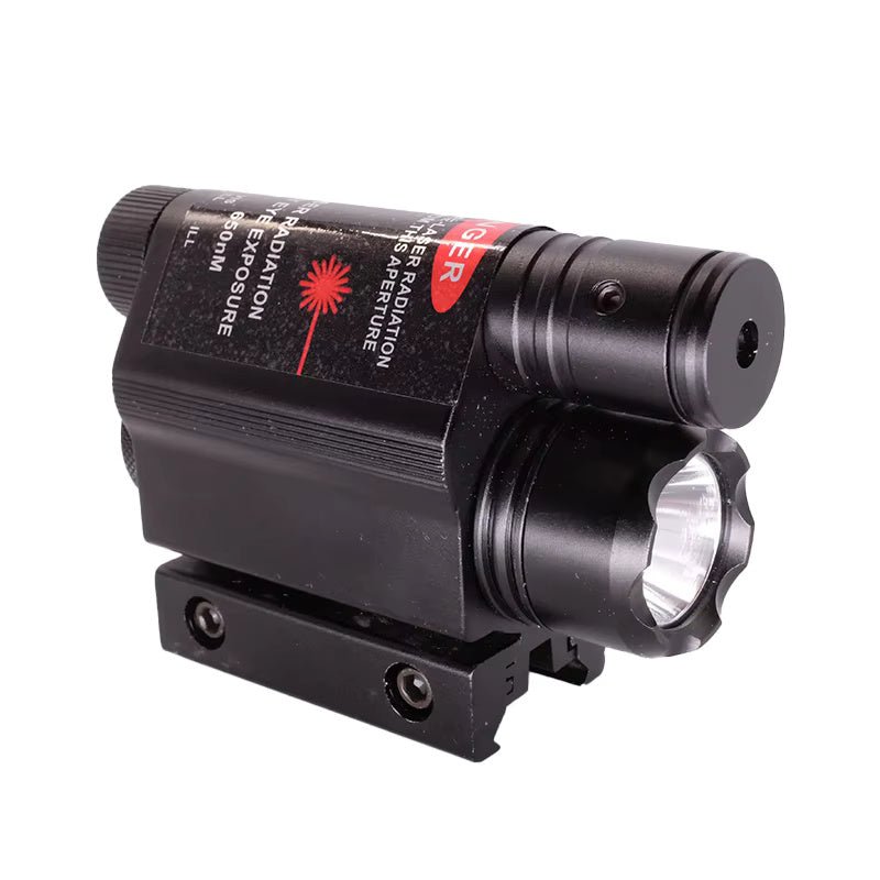 T6 Tactical Red Laser + LED Flashlight Combo (11mm / 20mm Mount) - True Vision Tactical - T6R