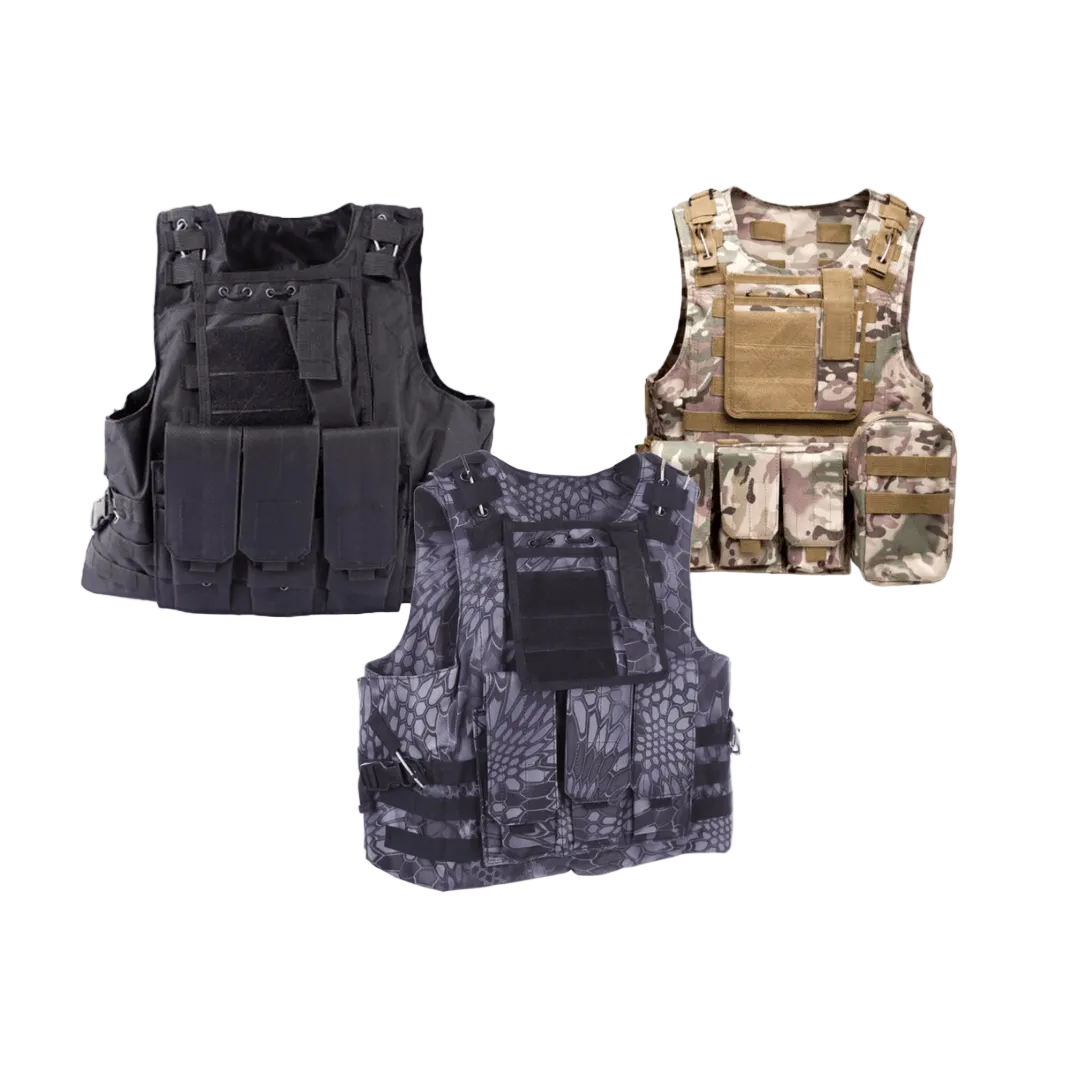 Tactical Vest Plate Carrier for Paintball & Hunting