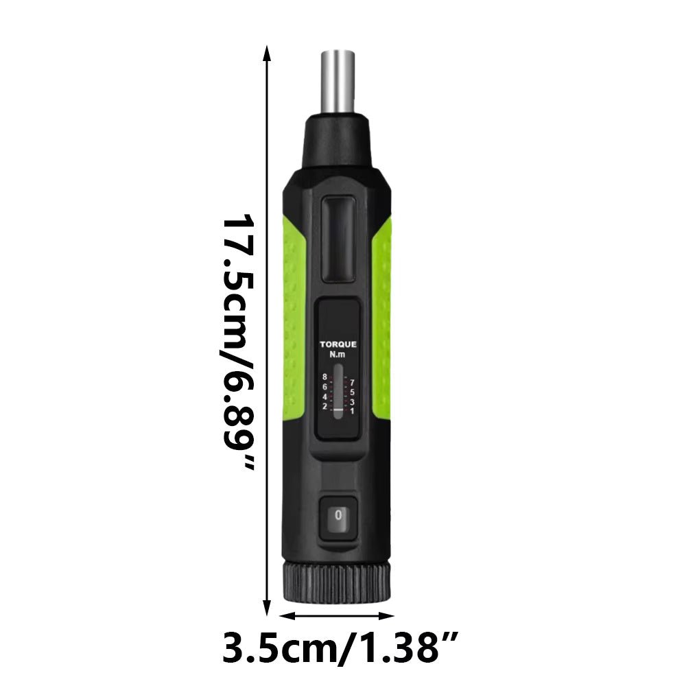Torque Screwdriver 1/4" Drive, 1–8 N·m, Click-Type - True Vision Tactical - P62200-1
