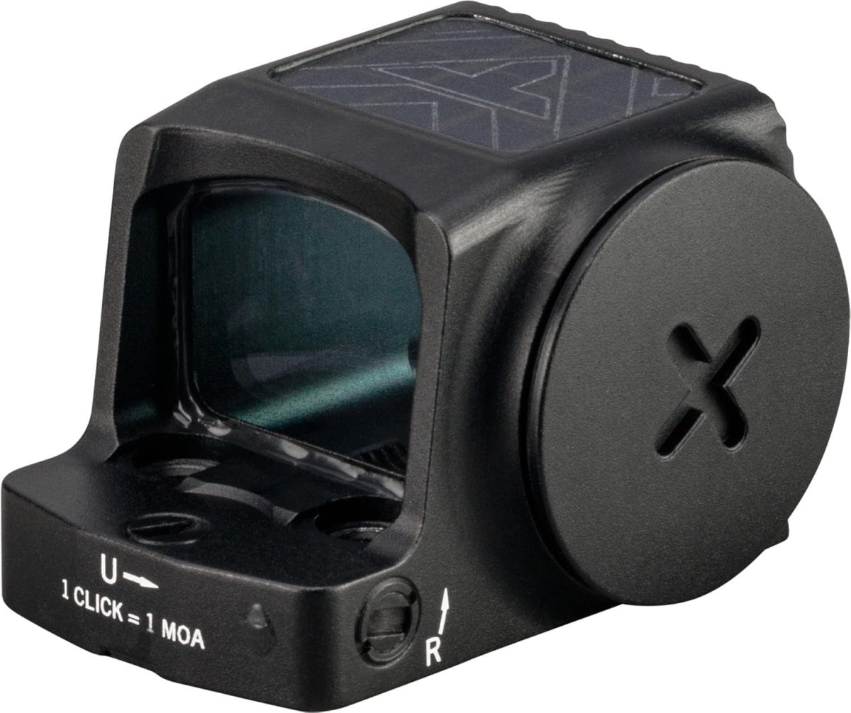 Vortex Defender - CCW Solar Micro Red Dot - 3 MOA Dot - True Vision Tactical - DFCCW-MRD90-BK