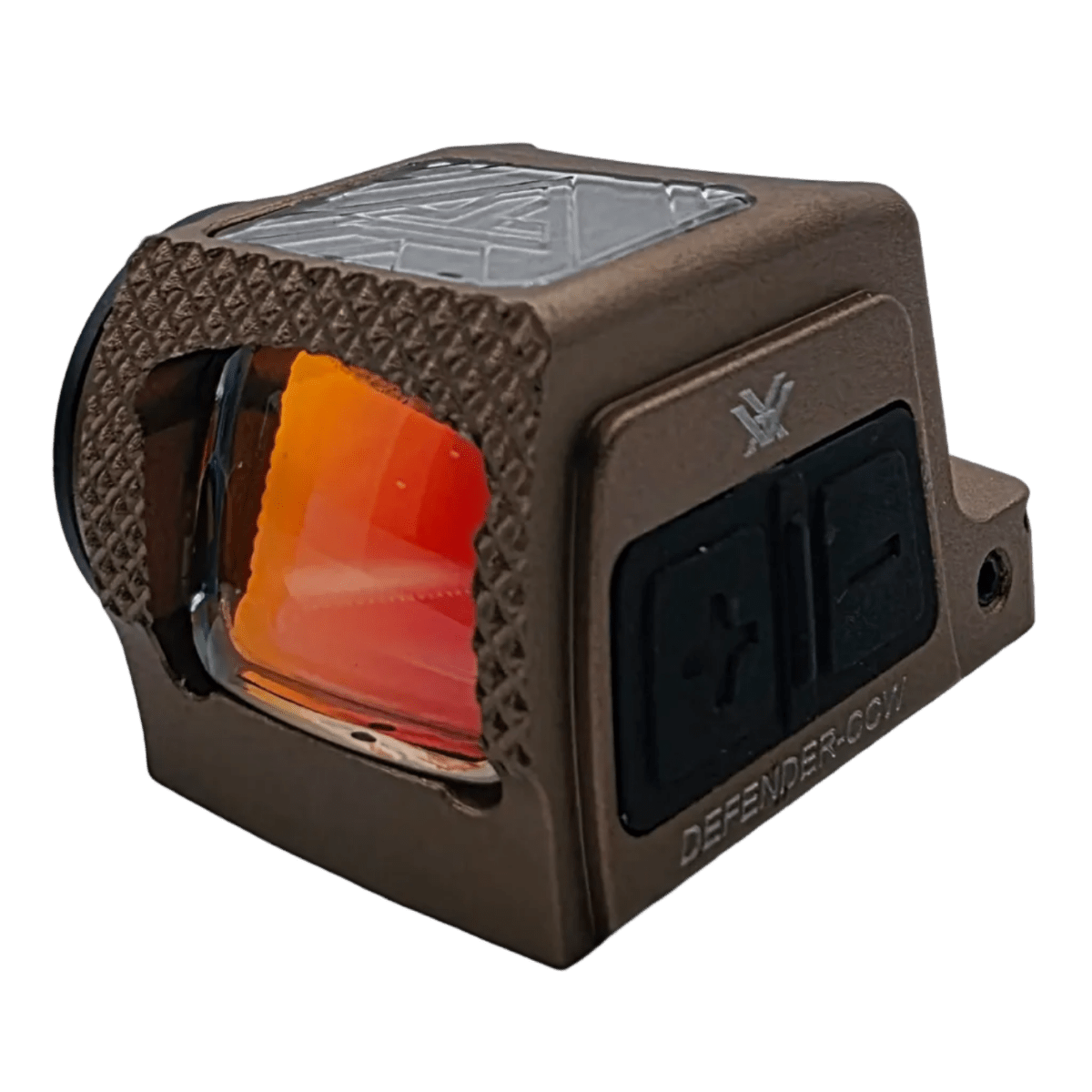 Vortex Defender - CCW Solar Micro Red Dot - 3 MOA Dot - True Vision Tactical - DFCCW-MRD90-DE