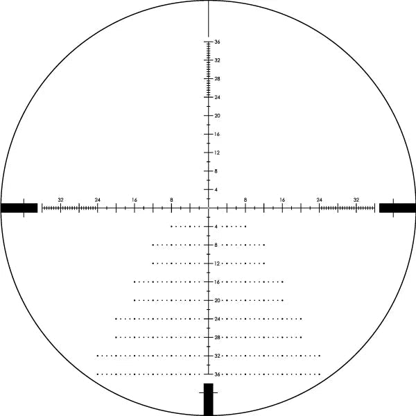Vortex Diamondback Tactical 6 - 24x50 FFP EBR - 2C MRAD Rifle Scope (DBK - 10029) - True Vision Tactical - 
