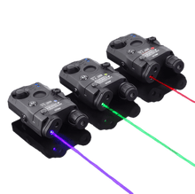 Load image into Gallery viewer, Wadsn PEQ - 15 Green/Red/Blue Dot Laser indicator + White LED Flashlight - True Vision Tactical - WDX042-BKG
