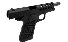Load image into Gallery viewer, WE Tech 1911 Hex Cut Gas Blowback Gel Blaster - Black - True Vision Tactical - WE-E016-BK-GB
