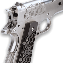 Load image into Gallery viewer, WE Tech 1911 Hex Cut Gas Blowback Gel Blaster - Silver - True Vision Tactical - WE-E016-SV-GB

