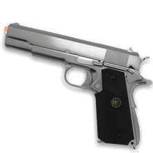 Load image into Gallery viewer, WE Tech 1911 MEU Gas Blowback Gel Blaster - Classic Grips - True Vision Tactical - WE-E006B-MEU-GB
