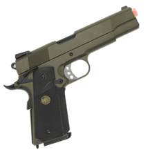 Load image into Gallery viewer, WE Tech 1911 MEU Gas Blowback Gel Blaster - Olive Drab Version - True Vision Tactical - WE-E008A-OD-GB
