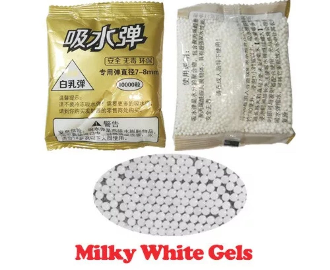 5 Packets of 7 - 8mm STD Jinming Hardened Gels Balls - True Vision Tactical - 665871621428