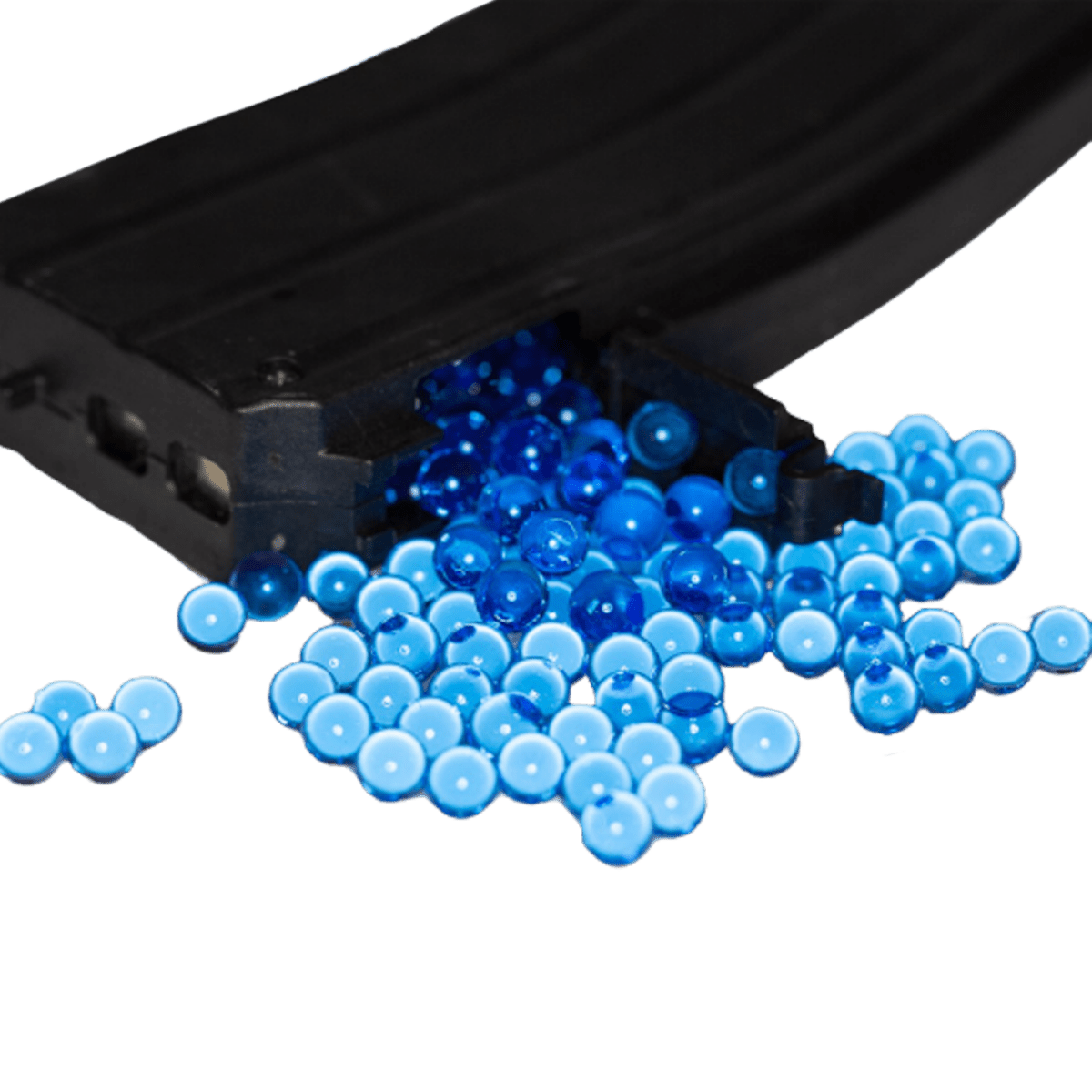 50,000 Tactical Gel Balls 7 - 8mm - Blue - True Vision Tactical - 665871699823