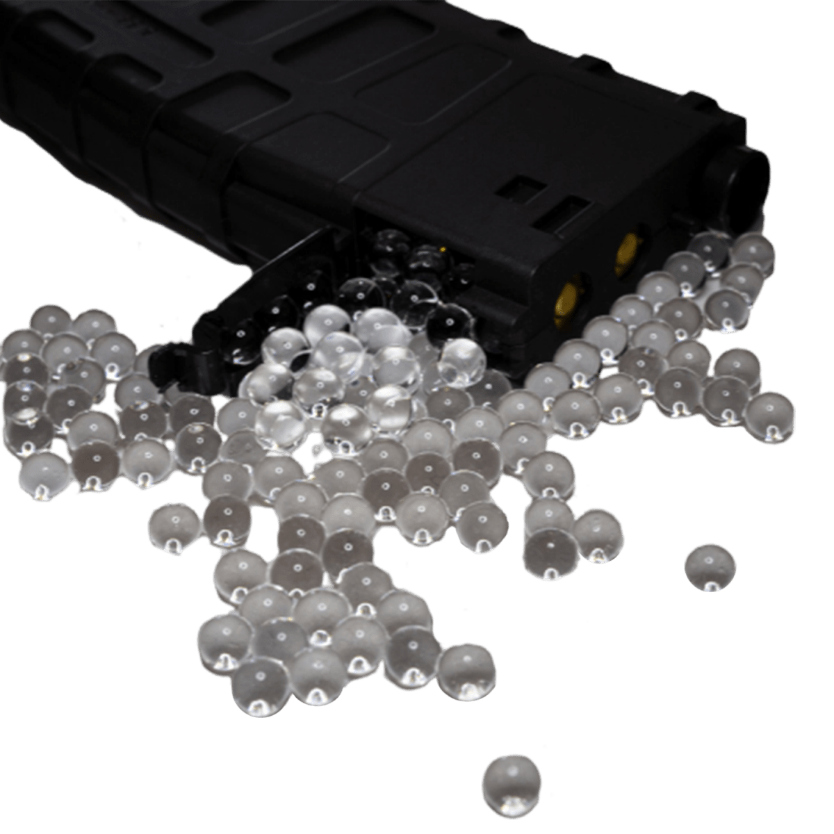 50,000 Tactical Gel Balls 7 - 8mm - Clear - True Vision Tactical - 665871637238
