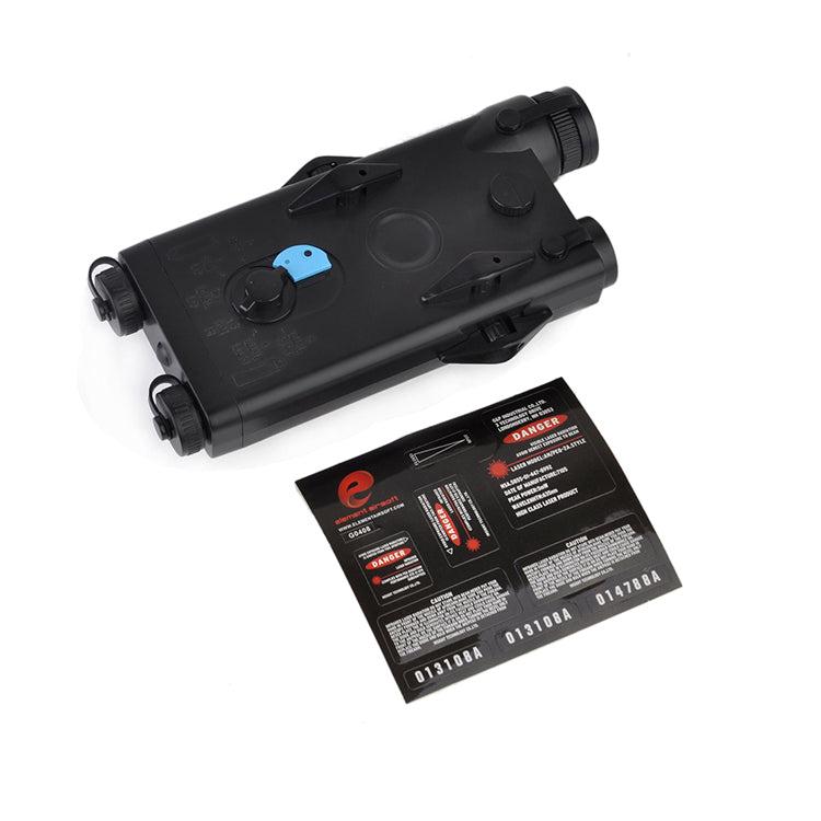 Element Dummy Peq Battery Housing + Working Laser Pointer - True Vision Tactical - EX426-BK