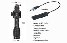 Load image into Gallery viewer, Element M600C Tactical SF LED Flashlights With 20mm Rail Mount - True Vision Tactical - EX072X-BK
