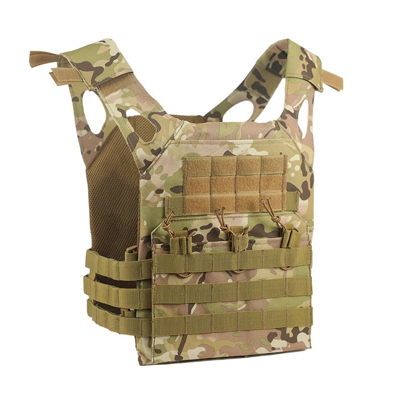 Light Weight Tactical Plate Carrier Combat Armor Vest - True Vision Tactical - 665871627598