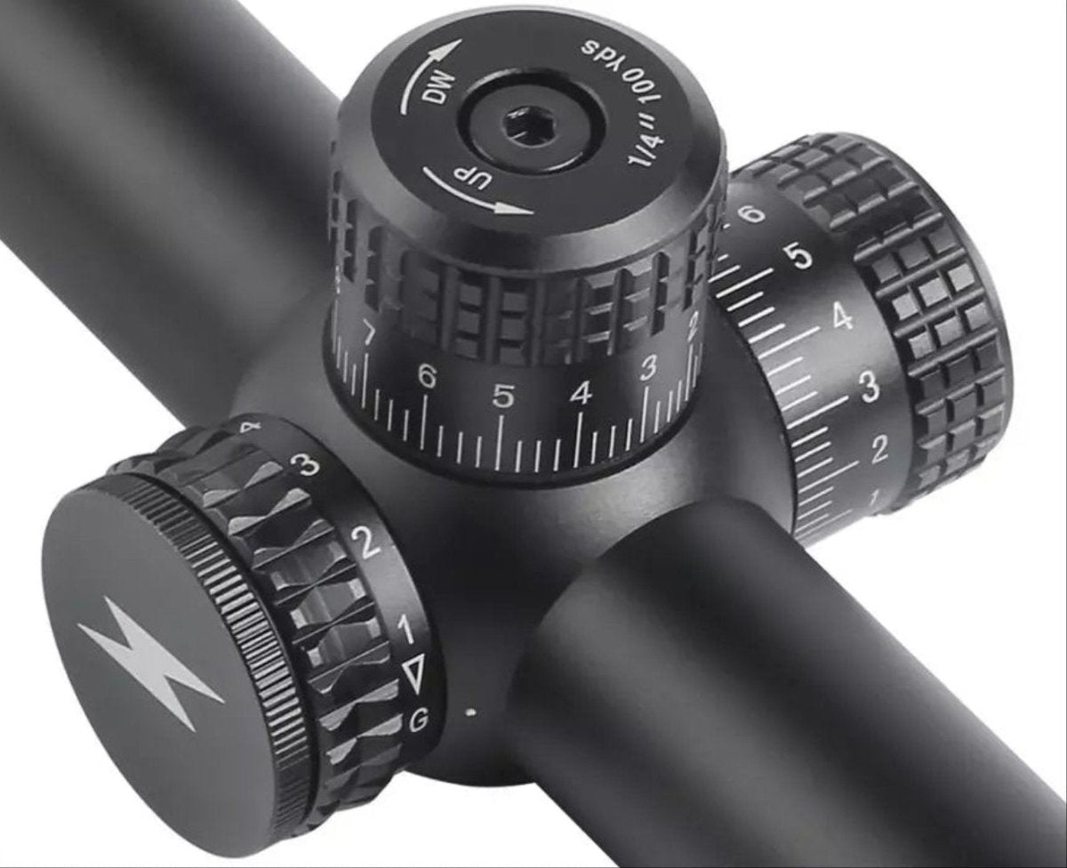 MARCH 1.5 - 5X20IR Shockproof Compact Optic Rifle Scope - True Vision Tactical - 671891922193