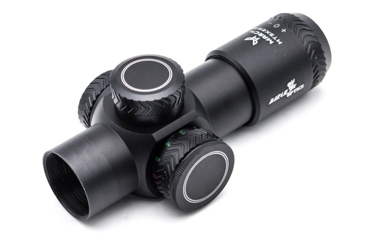 MARCH AMG HD GEN I - H 3x28 IR Fixed Optic Rifle Scope - True Vision Tactical - 665871995819