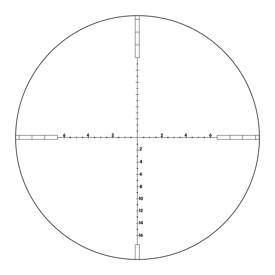 MARCH AMG HT 1.2 - 6X24 WA Short Fast Aim Optical Scope - True Vision Tactical - 671891922261