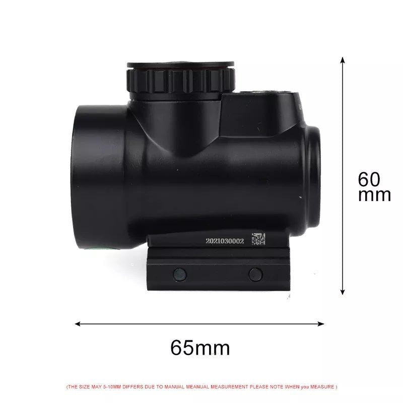 MRO Red Dot Scope with Riser, 20mm rail - True Vision Tactical - 671891922209