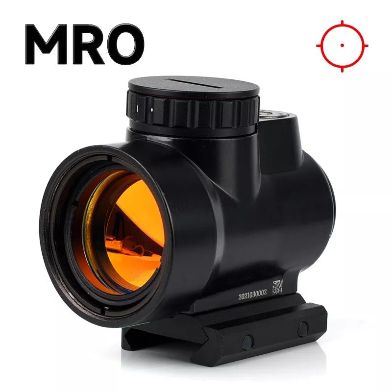 MRO Red Dot Scope with Riser, 20mm rail - True Vision Tactical - 671891922209