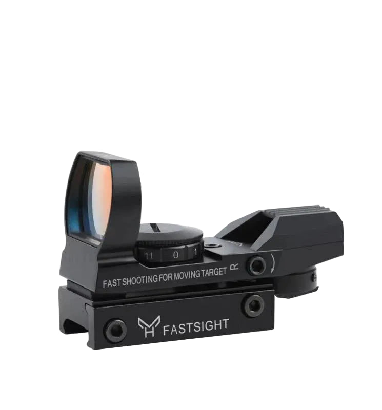 Reflex Fast Sight Scope - Red Lens - True Vision Tactical - 671891922124