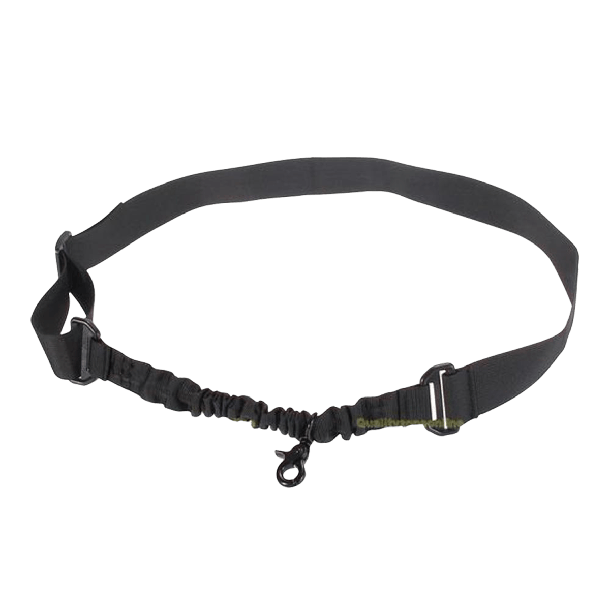 Single Point Tactical Sling with Bungee Cord - Black - True Vision Tactical - 665871840720