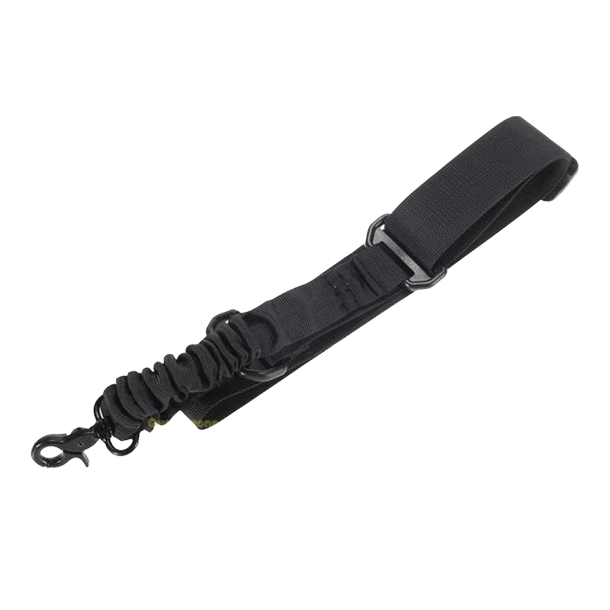 Single Point Tactical Sling with Bungee Cord - Black - True Vision Tactical - 665871840720