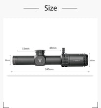 Load image into Gallery viewer, T - Eagle EO 1.2 - 6X24 WA Wide Angle Tactical Optic Sight - True Vision Tactical - 

