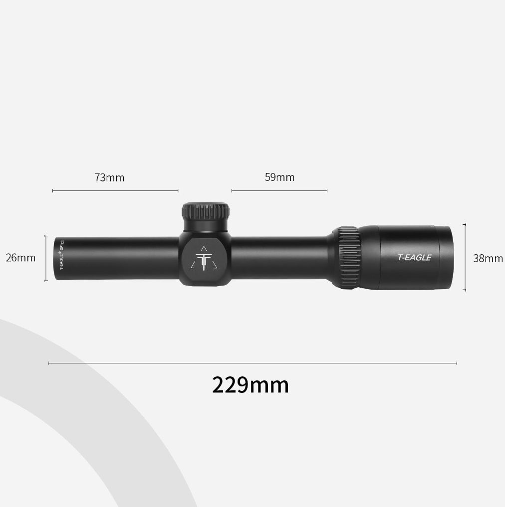 T - Eagle EO 2.5x20 Compact Tactical Optic Sight - True Vision Tactical - 665871579255