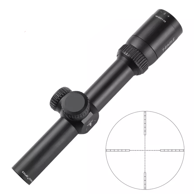 T - Eagle EO 2.5x20 Compact Tactical Optic Sight - True Vision Tactical - 665871579255