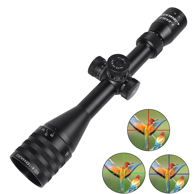T - Eagle EO 4 - 16X44 AOEG Tactical Scope Optic Sight - True Vision Tactical - 4-16X44AOE