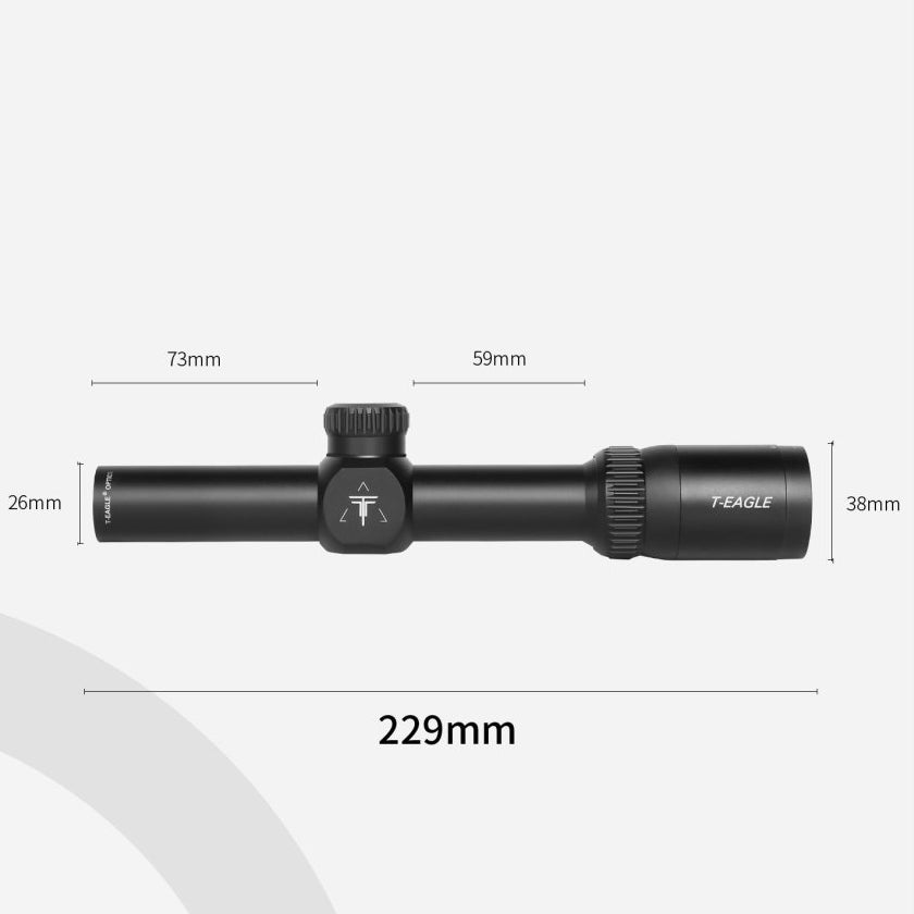T - Eagle EO 4.5x20 Compact Tactical Optic Sight - True Vision Tactical - 665871520981