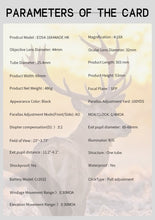 Load image into Gallery viewer, T - Eagle EOS 4 - 16X44 AOE HK Tactical Riflescope - True Vision Tactical - 665871641037
