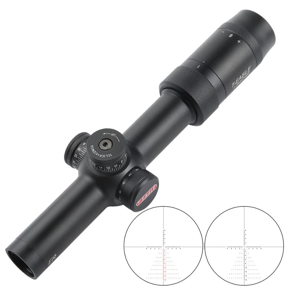T - Eagle ER 1 - 6X24IR Tactical Optic Sight - True Vision Tactical - ER 1-6X24IR
