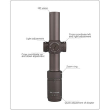 Load image into Gallery viewer, T - Eagle ER 1.2 - 6X24IR Tactical Optic Sight - True Vision Tactical - ER 1-6X24IR
